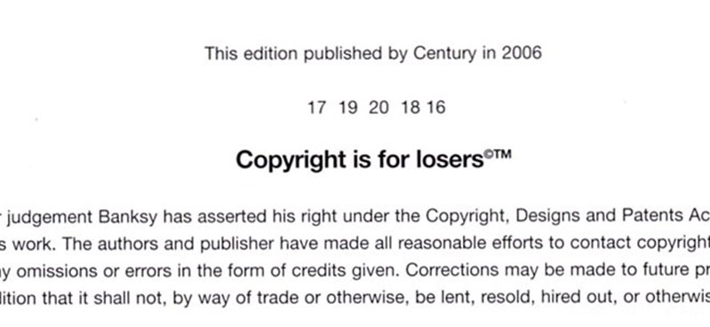 banksy copyright by Charlotte Susan banks